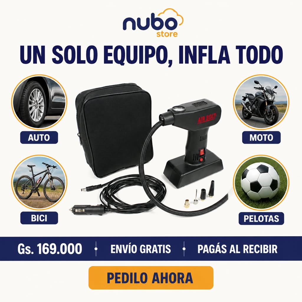 Air Bolt: un solo equipo, infla todo