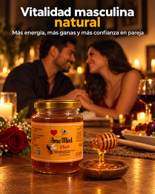 Amo Miel Plus vitalidad masculina natural