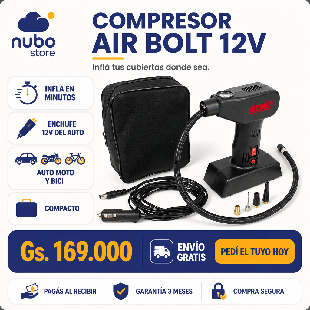 Compresor Air Bolt: beneficios